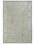 10x14 Gray Oushak Turkish Hand Knotted Soft Wool Area Rug